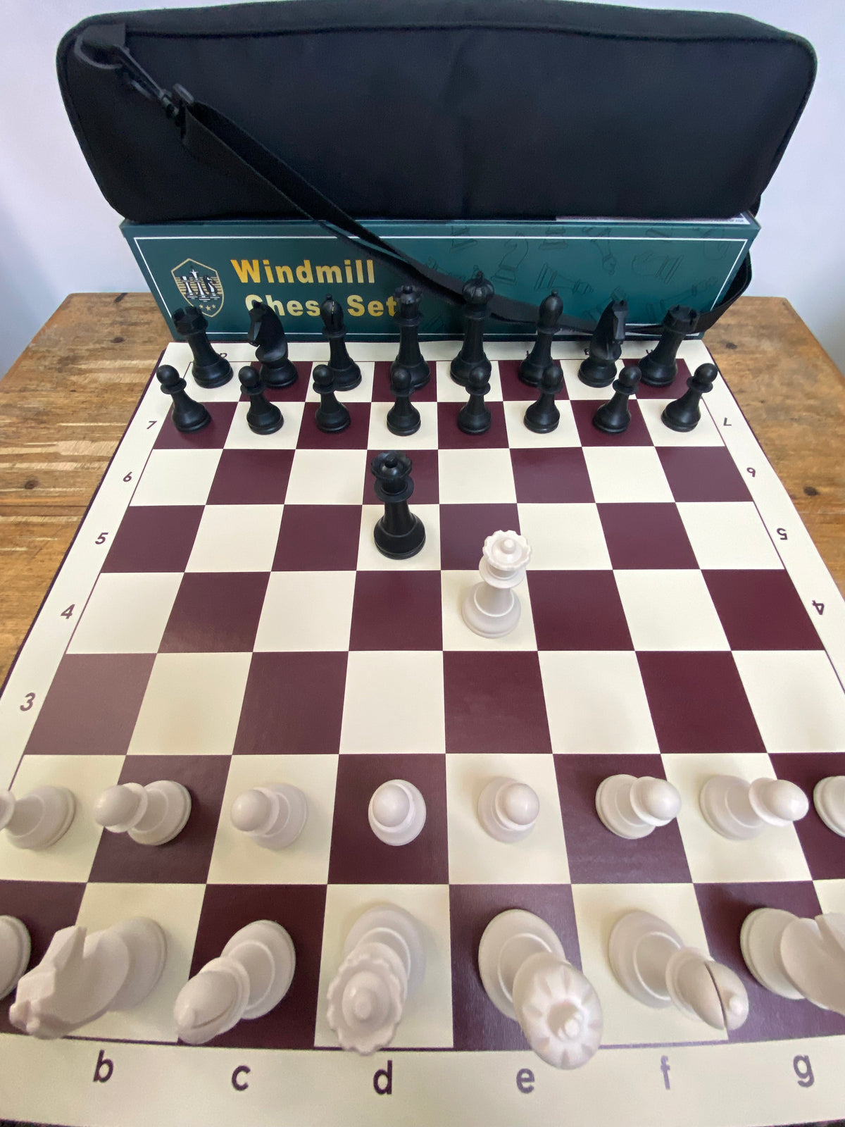 Chessmate • German Knight Weighted Plastic Chess Set