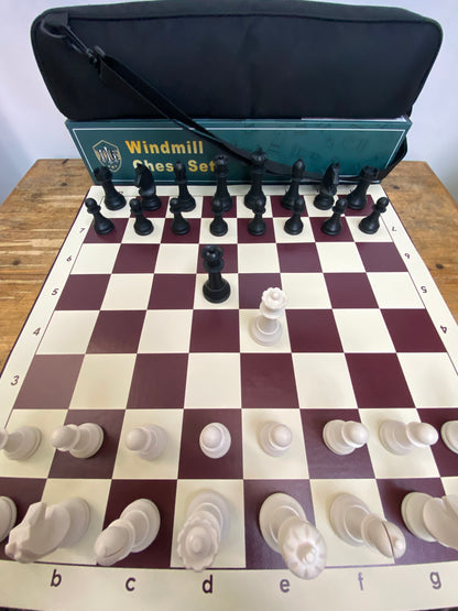 Chessmate • German Knight Weighted Plastic Chess Set