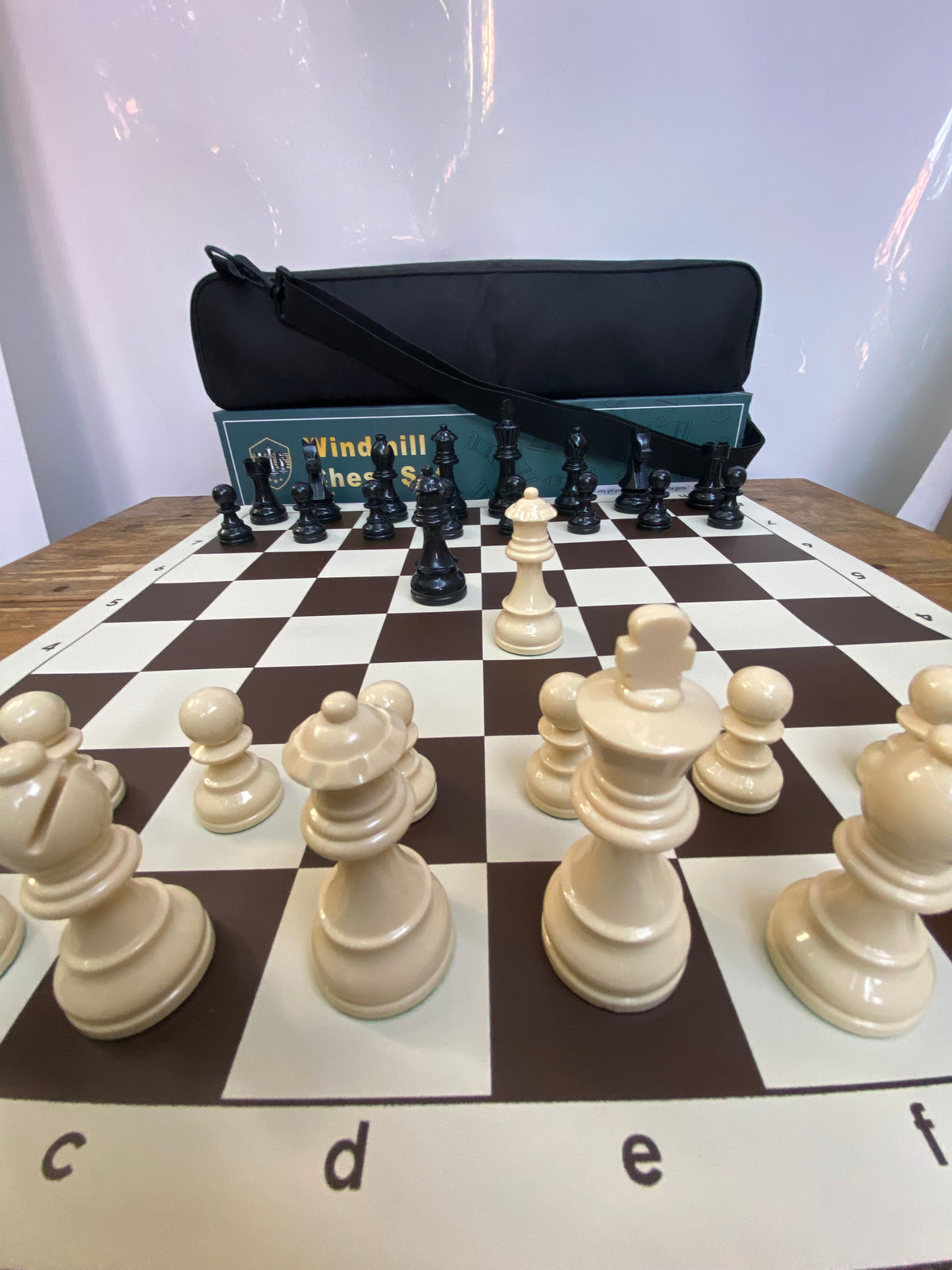 Chessmate • German Knight Weighted Plastic Chess Set