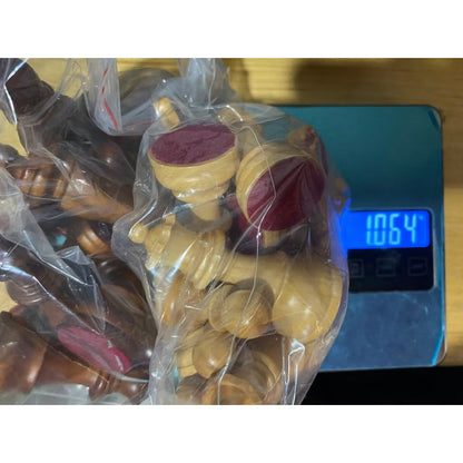 Chessmate • German Knight Classic Wooden Chess Set(Pieces only)