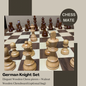 Chessmate • German Knight Classic Wooden Chess Set