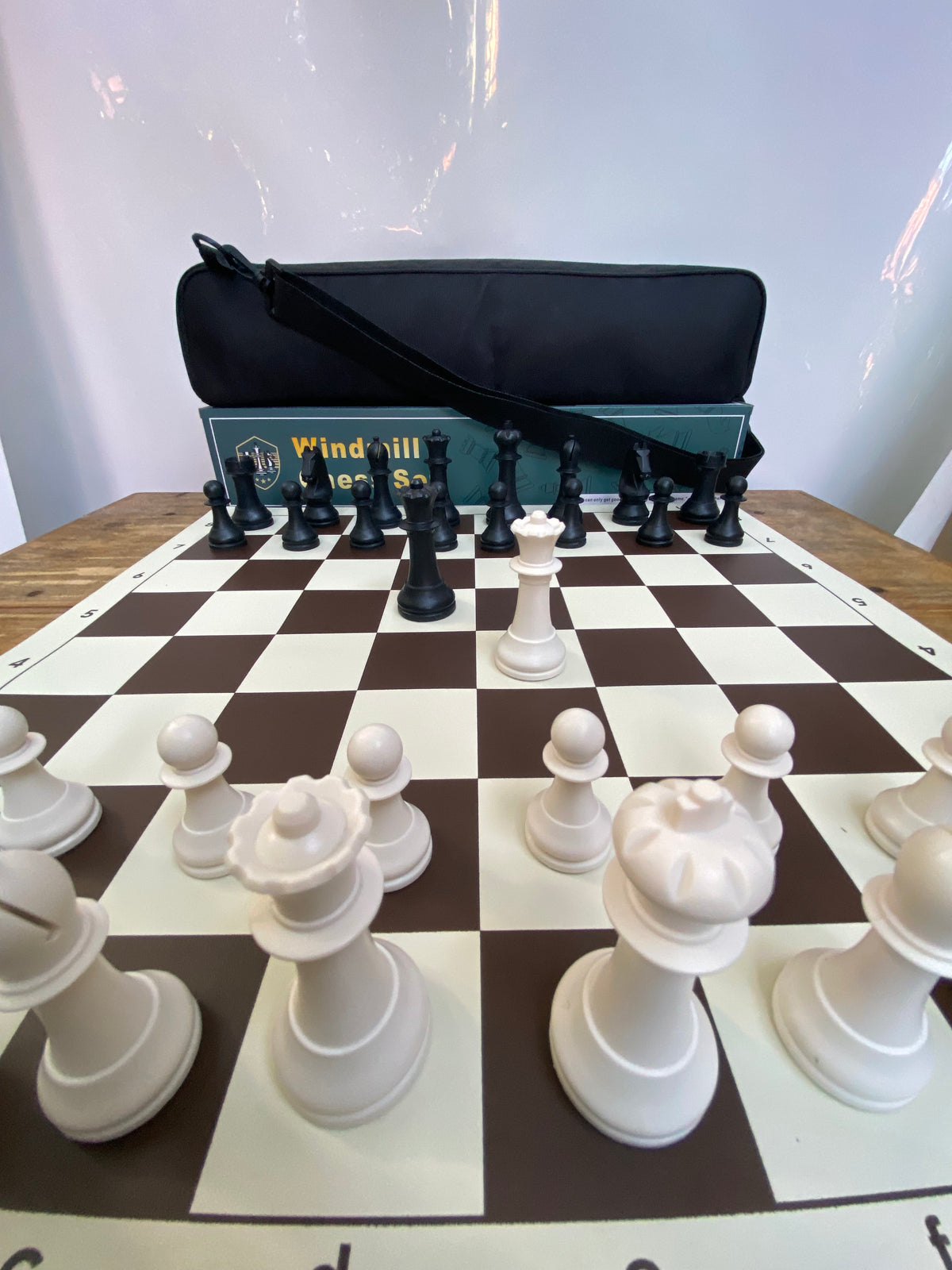 Chessmate • German Knight Weighted Plastic Chess Set