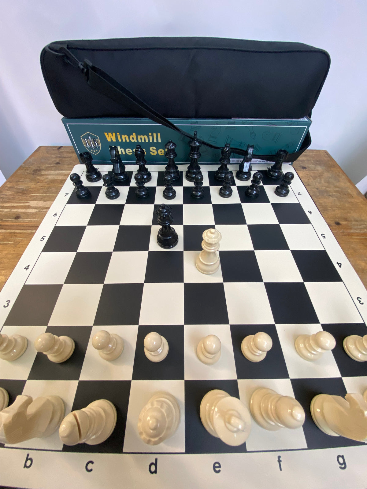 Chessmate • German Knight Weighted Plastic Chess Set