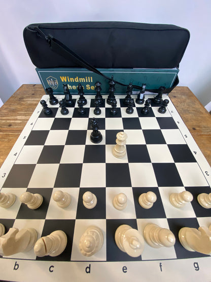 Chessmate • German Knight Weighted Plastic Chess Set