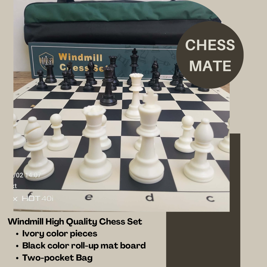 Windmill Tournament Club Weighted Chess set