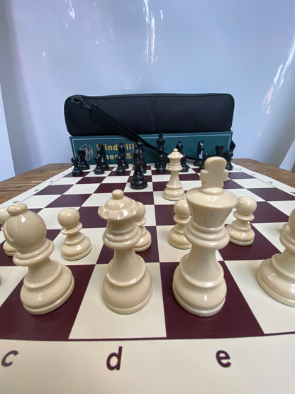 Chessmate • German Knight Weighted Plastic Chess Set