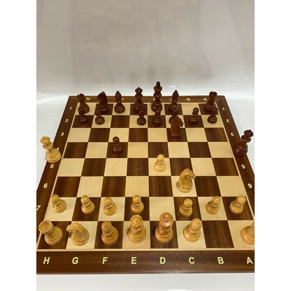 Chessmate • German Knight Classic Wooden Chess Set(Pieces only)