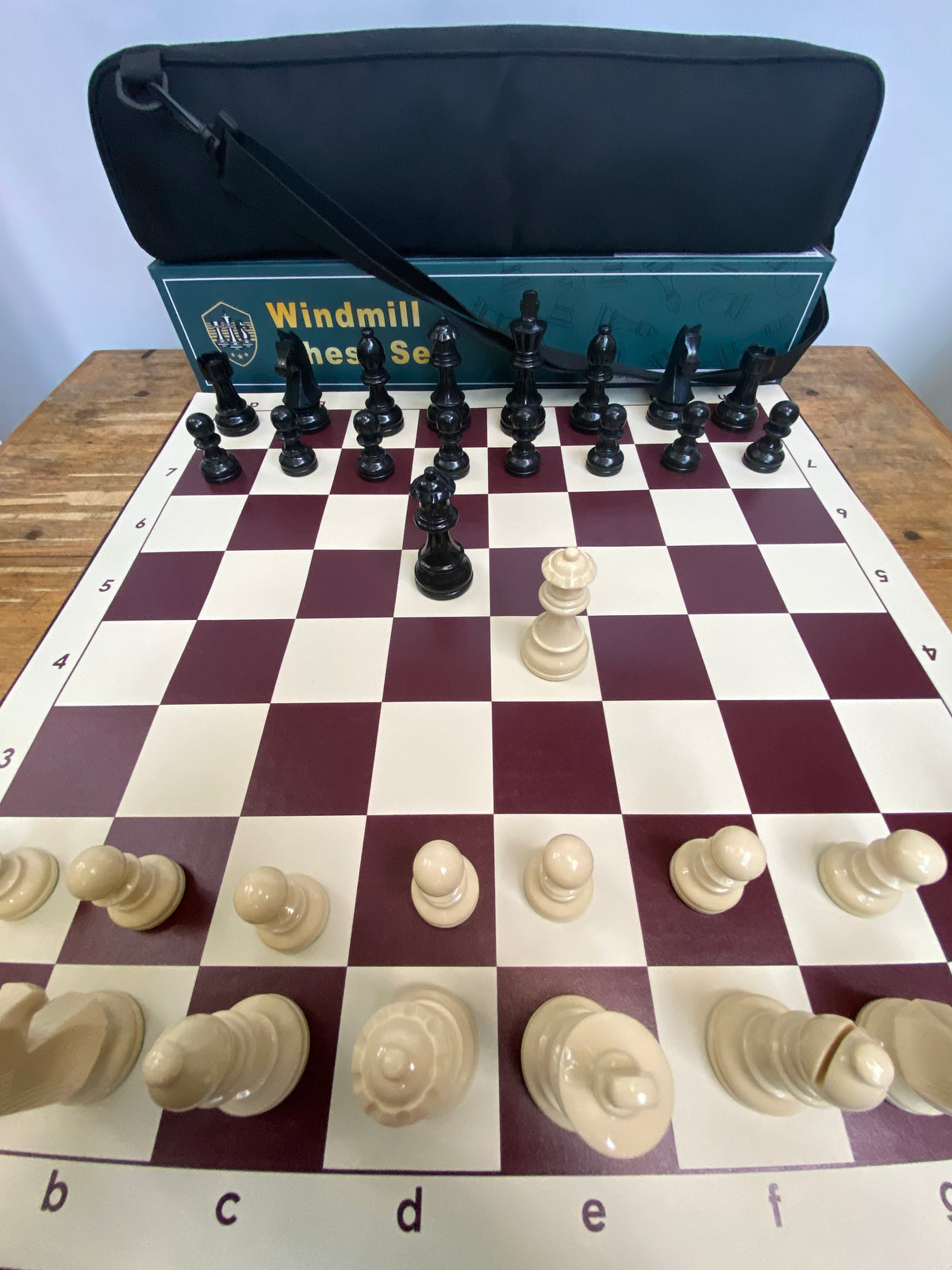 Chessmate • German Knight Weighted Plastic Chess Set