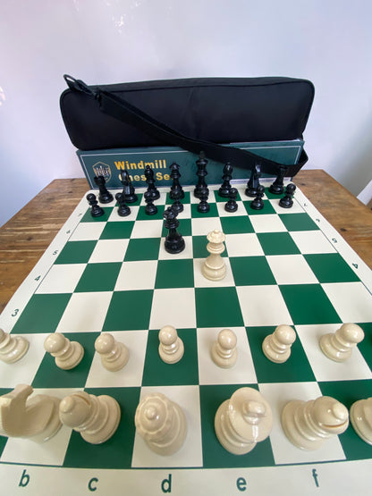 Chessmate • German Knight Weighted Plastic Chess Set