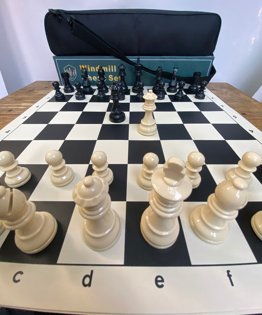 Chessmate • German Knight Weighted Plastic Chess Set
