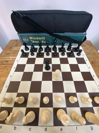 Chessmate • German Knight Weighted Plastic Chess Set