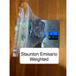 Windmill Staunton Emisario Design Chess set (chess pieces + roll-up mat board + Nylon tube bag)