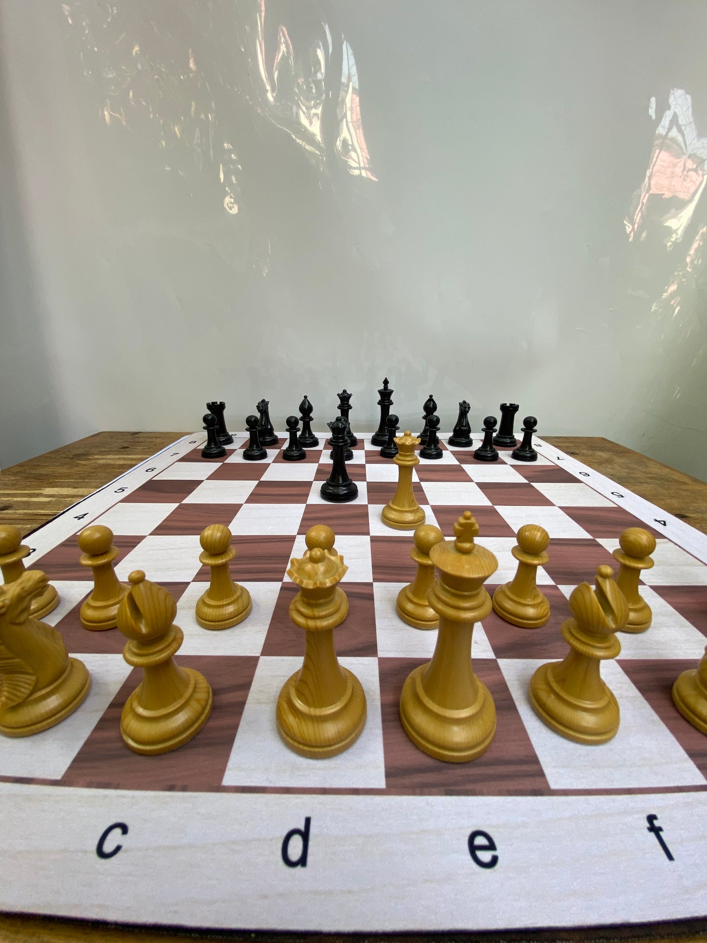 High Quality Conqueror Style Chess Pieces (weighted)
