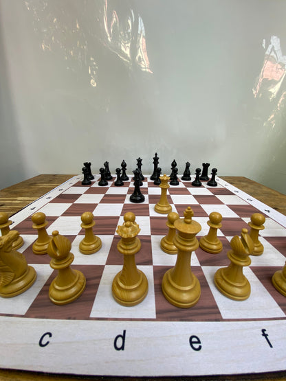 High Quality Conqueror Style Chess Pieces (weighted)