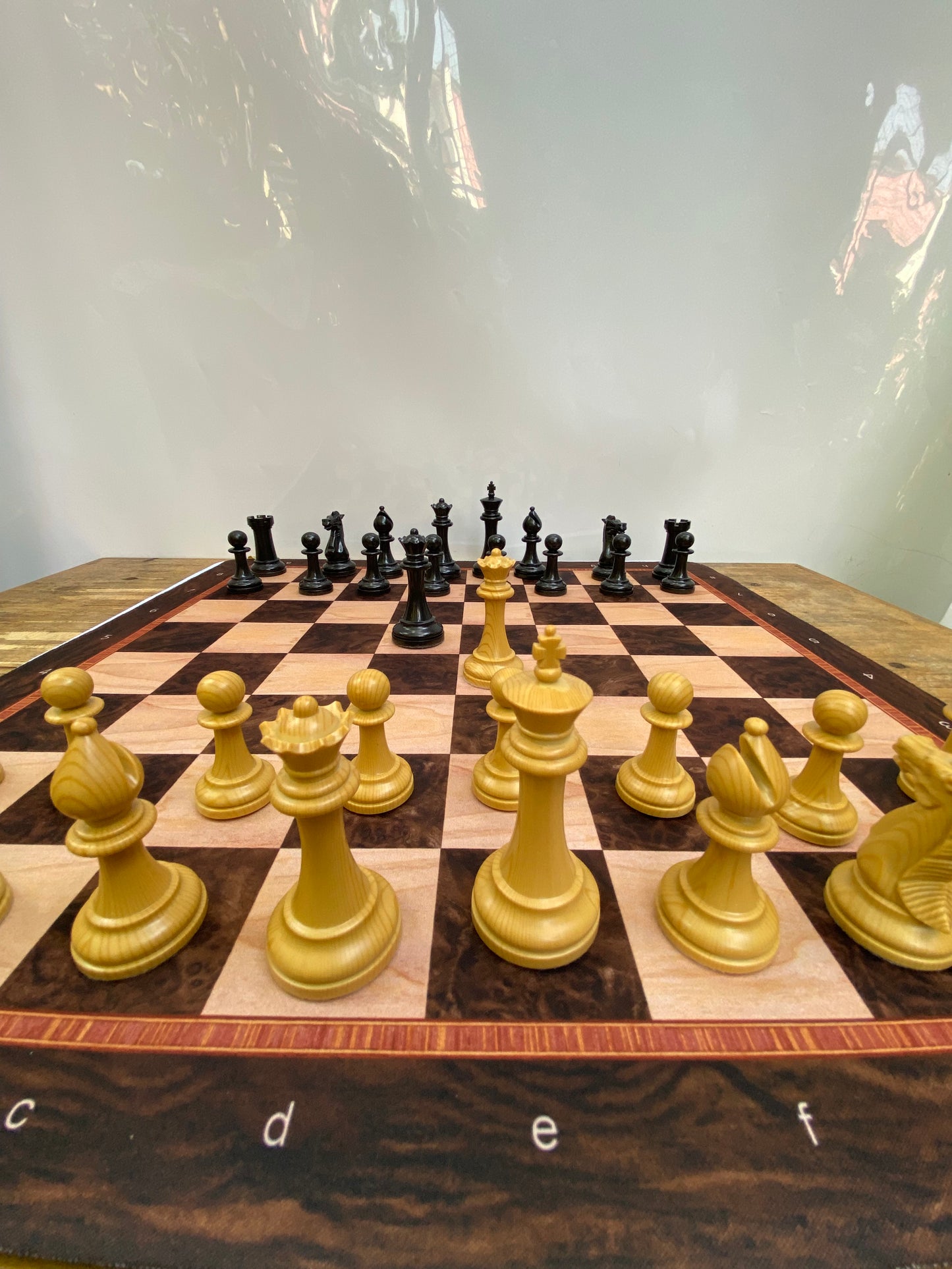 High Quality Conqueror Style Chess Pieces (weighted)