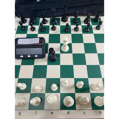 Windmill DeLuxe chess set (with digital chess clock!)