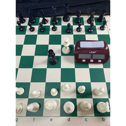 Windmill DeLuxe chess set (with digital chess clock!)