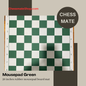Wood Grain Rubber Mousepad Chess Board