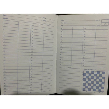 Game record notebook 100 games (Scorebook)