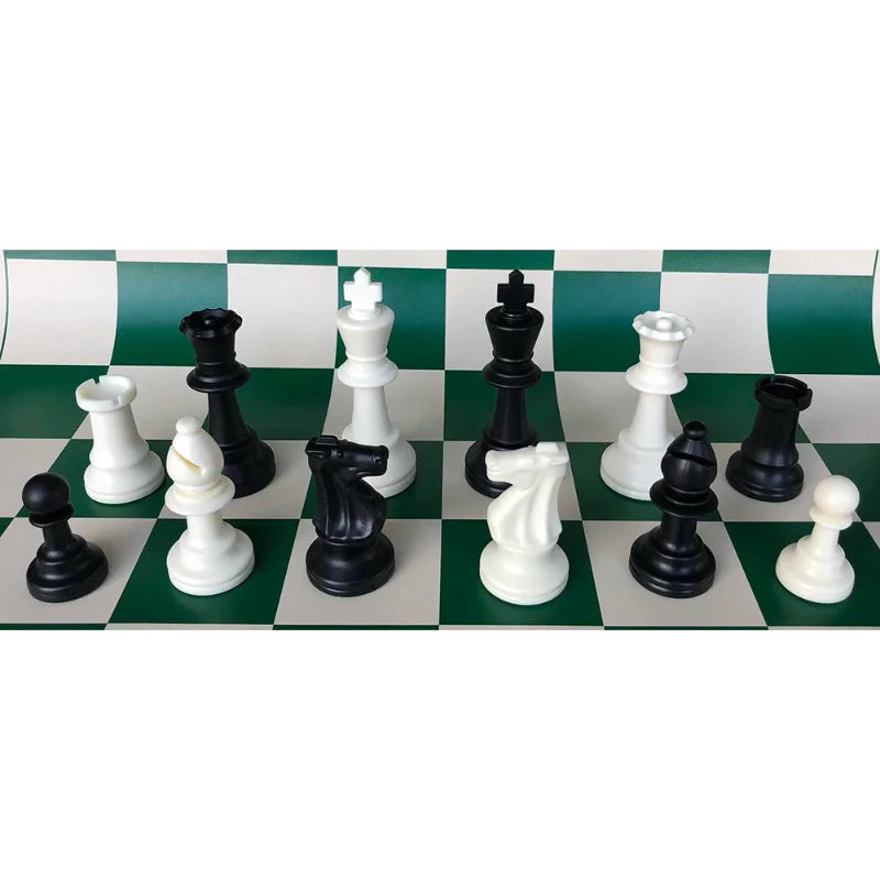 Windmill High Quality Tournament Chess set(Pieces + Mousepad board + bag) - e4