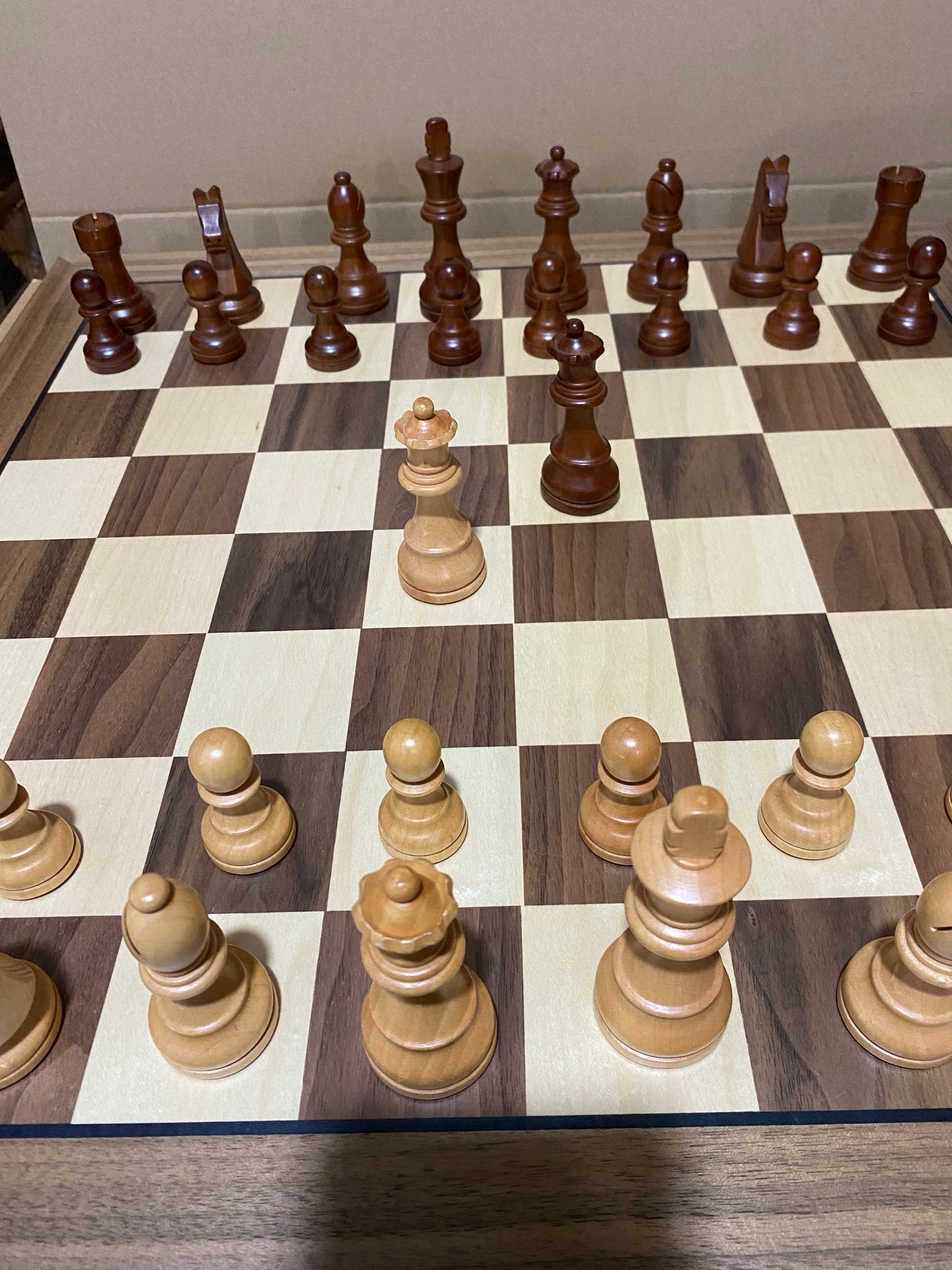 Chessmate • German Knight Classic Wooden Chess Set