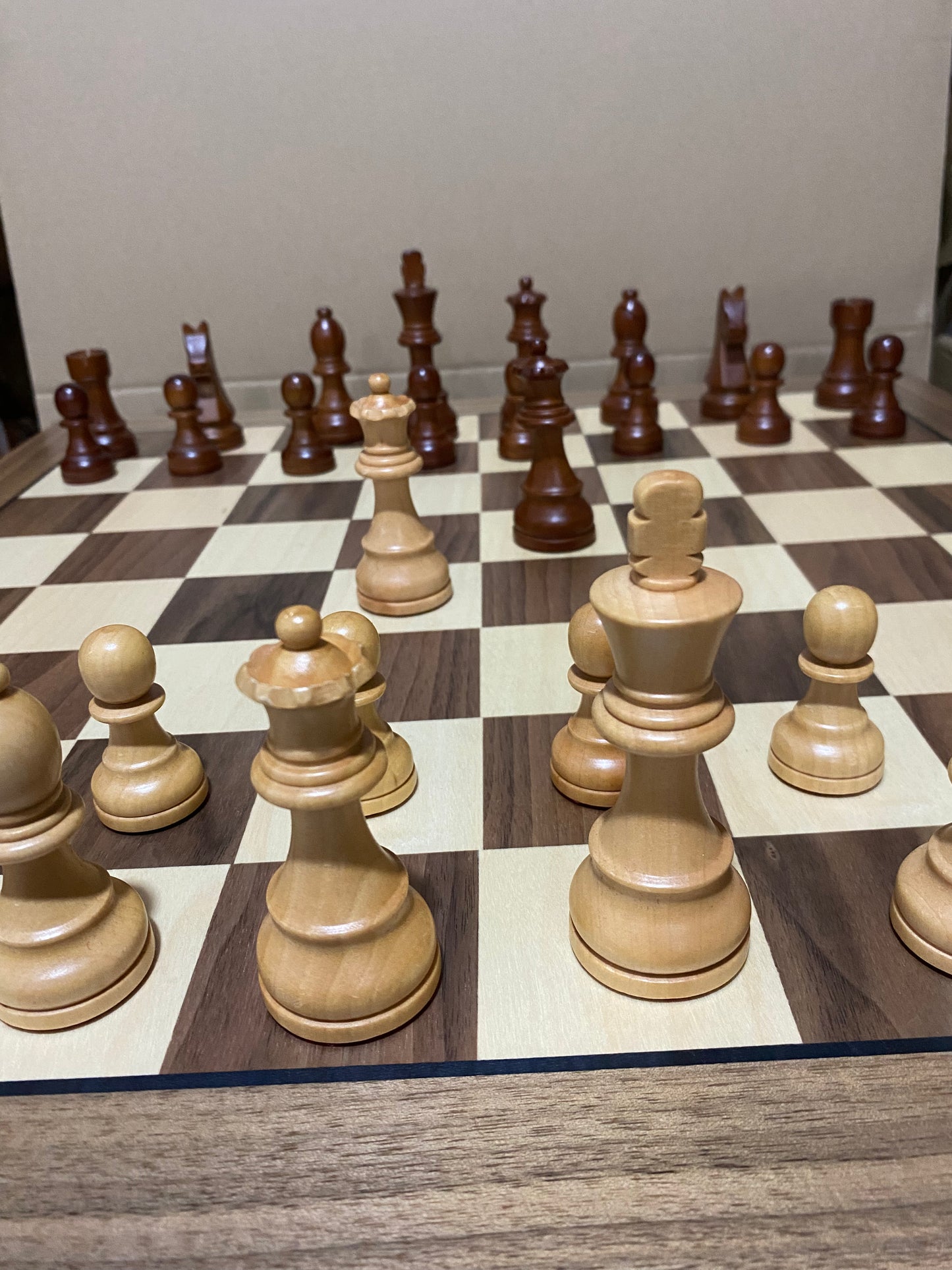 Chessmate • German Knight Classic Wooden Chess Set