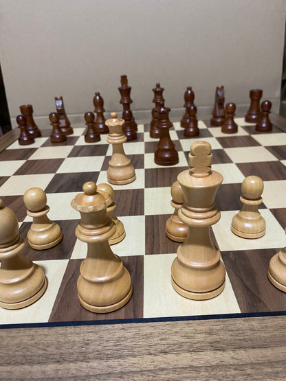 Chessmate • German Knight Classic Wooden Chess Set