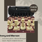 Staunton Heavy Chess Set(Pieces + mouse pad Chess Board + Nylon Bag)