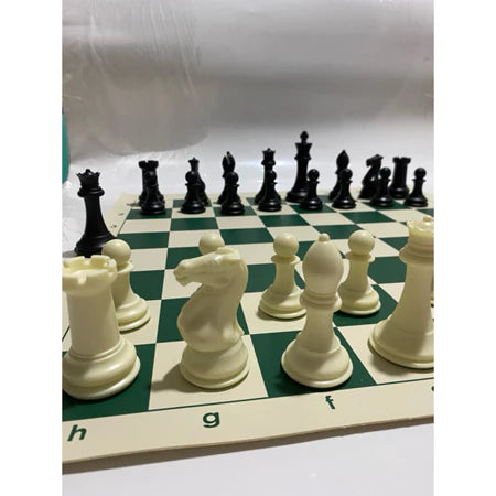 Staunton Premium chess set(pieces + mouse pad board + large nylon bag)