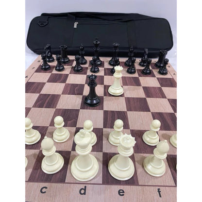 Staunton Premium chess set(pieces + mouse pad board + large nylon bag)