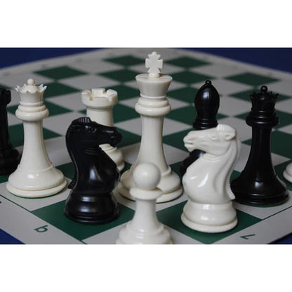 Staunton heavy chess set (pieces + mousepad board)