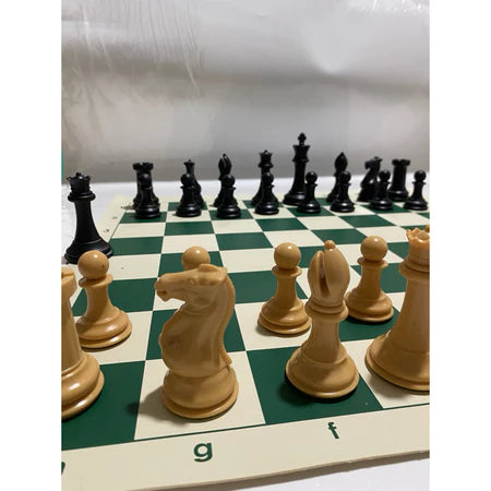 Staunton Premium chess set(pieces + mouse pad board + large nylon bag)