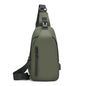 Outdoor Casual Sport Men's chest bag 2025 new backpack sport single shoulder cross body