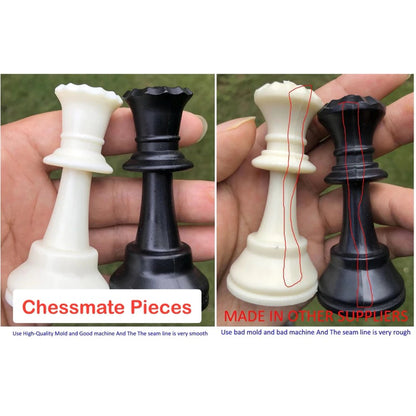 Windmill High Quality Tournament Chess set(Pieces + Mousepad board + bag) - e4