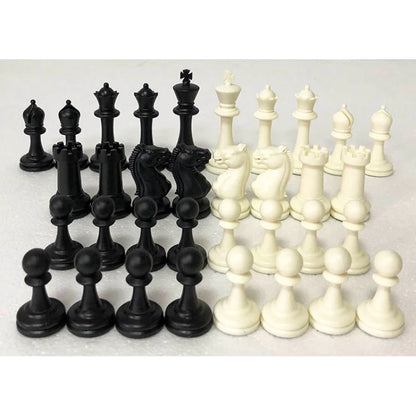 Staunton Emisario Weighted Chess set (chess pieces + mousepad board + Nylon tube bag)