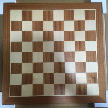 Staunton Series Triple Weight Wooden Chess Set (Wooden Board + Wooden Pieces)