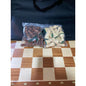 Staunton Series Triple Weight Wooden Chess Set (Wooden Board + Wooden Pieces)