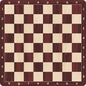Wood Grain Rubber Mousepad Chess Board