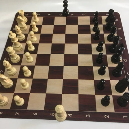 Staunton Premium chess set(pieces + mouse pad board + large nylon bag)