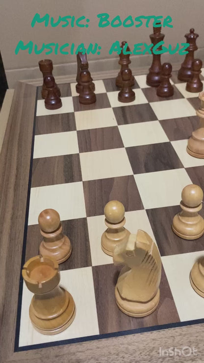 Chessmate • German Knight Classic Wooden Chess Set